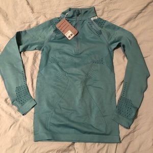 NEW UNUSED Gymshark Flawless Zip up Jacket - Teal